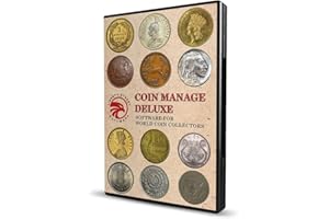 CoinManage Deluxe Coin Collecting Software. Includes Complete Listings for All Canadian, USA & UK Coins