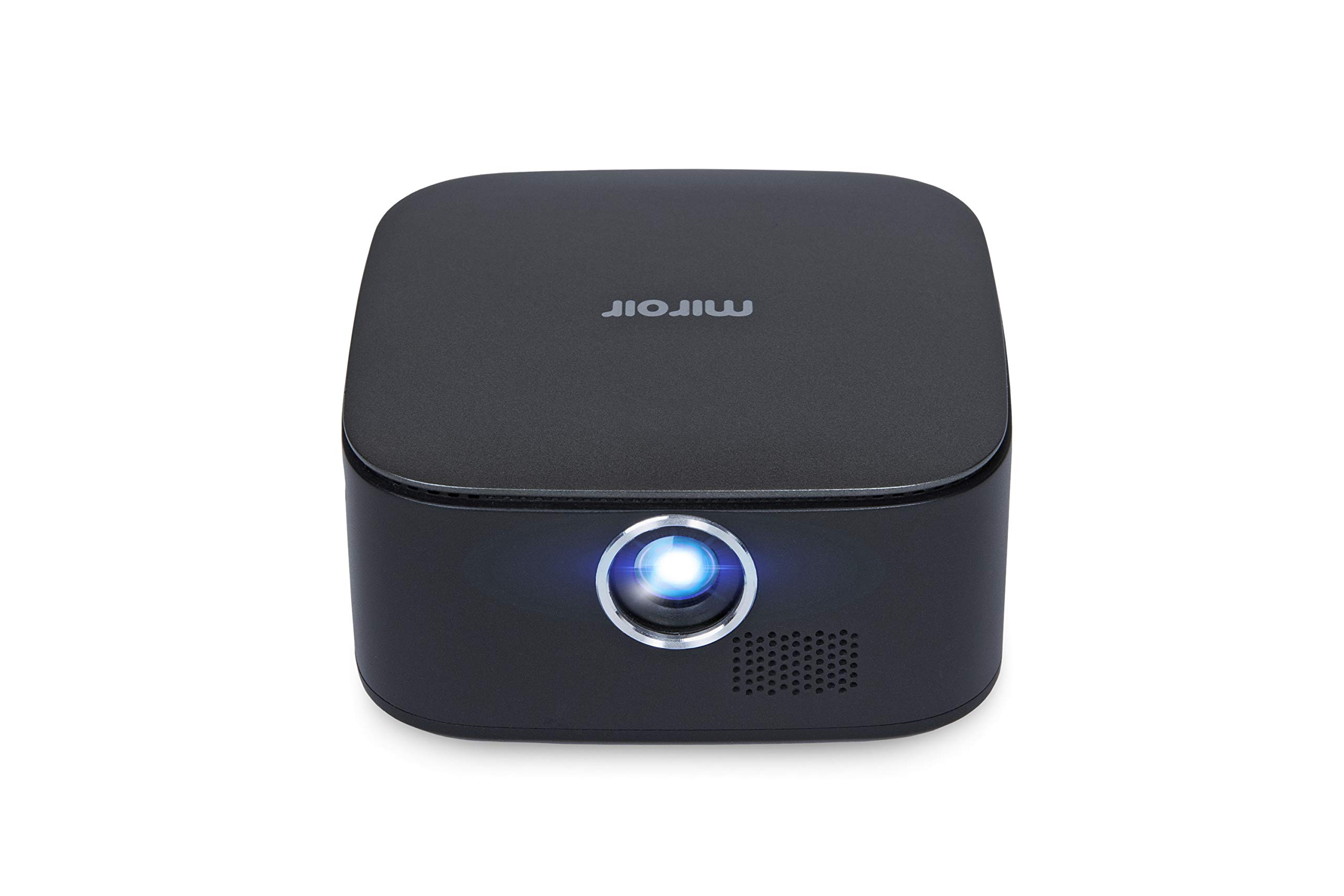 Photo 1 of Miroir M75 Portable Projector - Rechargeable Battery - Home and Outdoors (Renewed Premium)