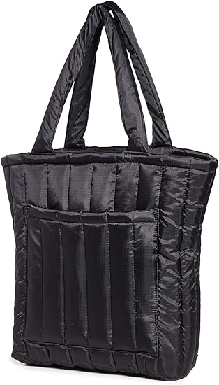 puffy tote bag