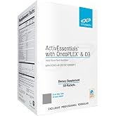 XYMOGEN ActivEssentials with OncoPLEX &amp; D3, 60 Packets | Daily Multivitamin, Antioxidant, and Omega-3 Nutrition Packets, Vitamin D3 and Glucoraphanin Support, Gluten-Free and Non-GMO