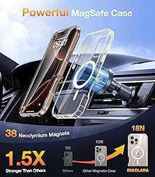 Diaclara Designed for iPhone 16 Pro Case, Full Body
