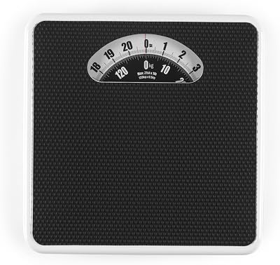 Salter Mechanical Bathroom Scale with Large Dial 133kg Capacity Black