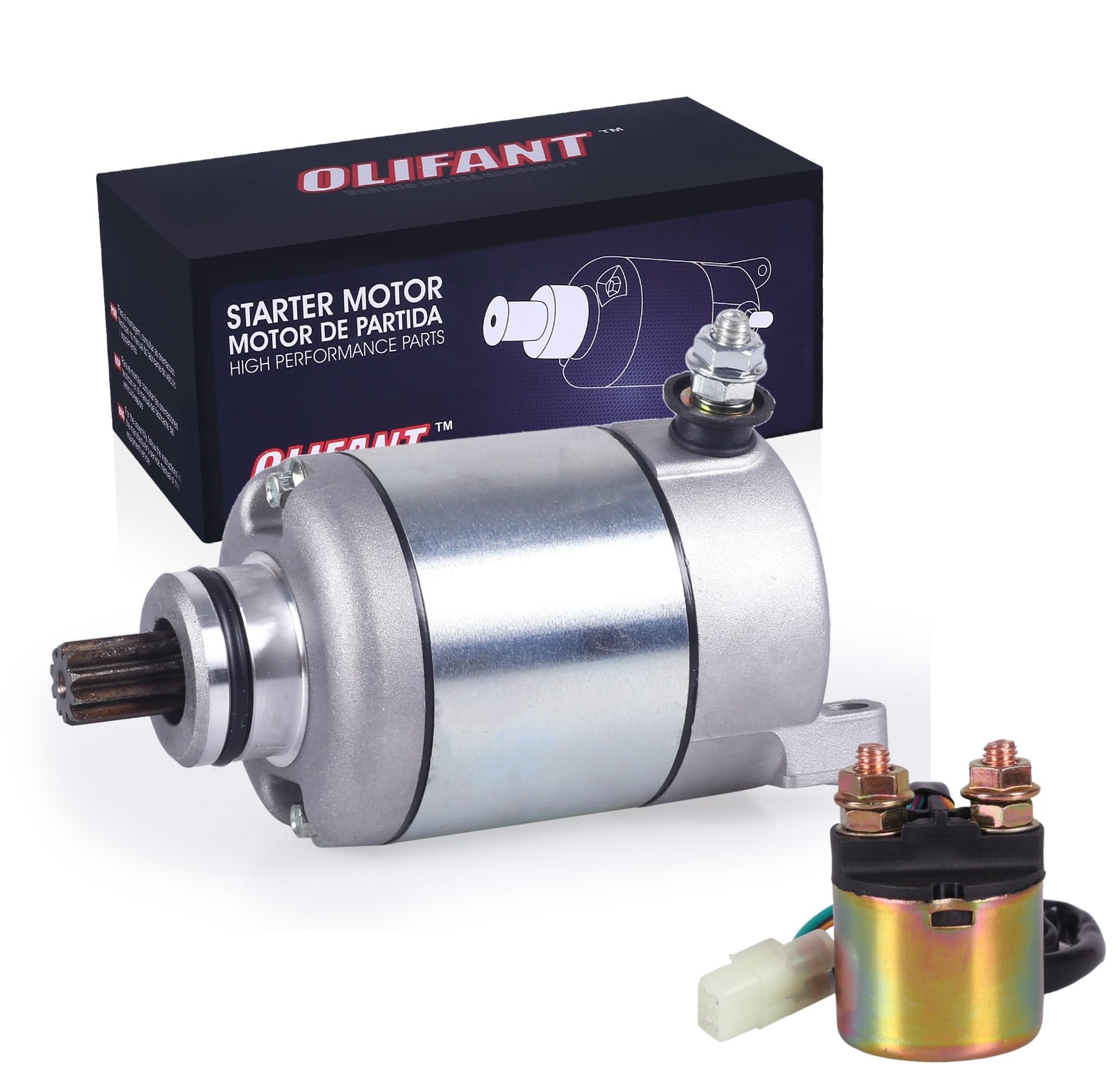 Photo 1 of Starter for Honda TRX450R TRX450ER ATV 2006-2014 TRX 450ER 450R Starter 31200-HP1-601 SMU0405 Olifant