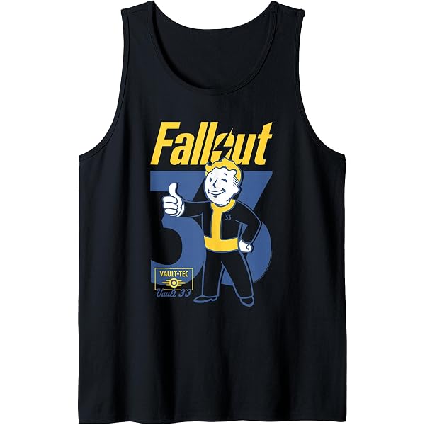 Fallout Vault Boy Graphic T-Shirt - Men's Medium Black, Officially Licensed Gaming Tee - View #2