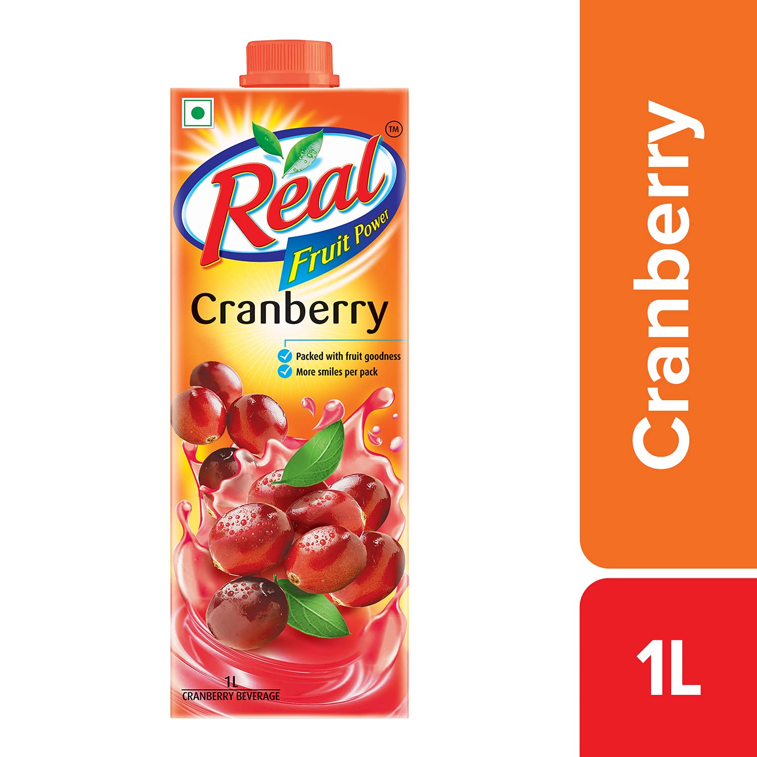 Real Fruit Power Cranberry 1l Amazon In Grocery Gourmet Foods