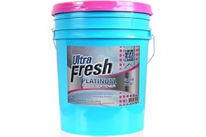 Ultra Fresh Liquid Laundry Fabric Softener, Platinum, 5 Gal, Spring Fresh - Household Cleaning Supplies and Accessories for Clothing and Fabrics