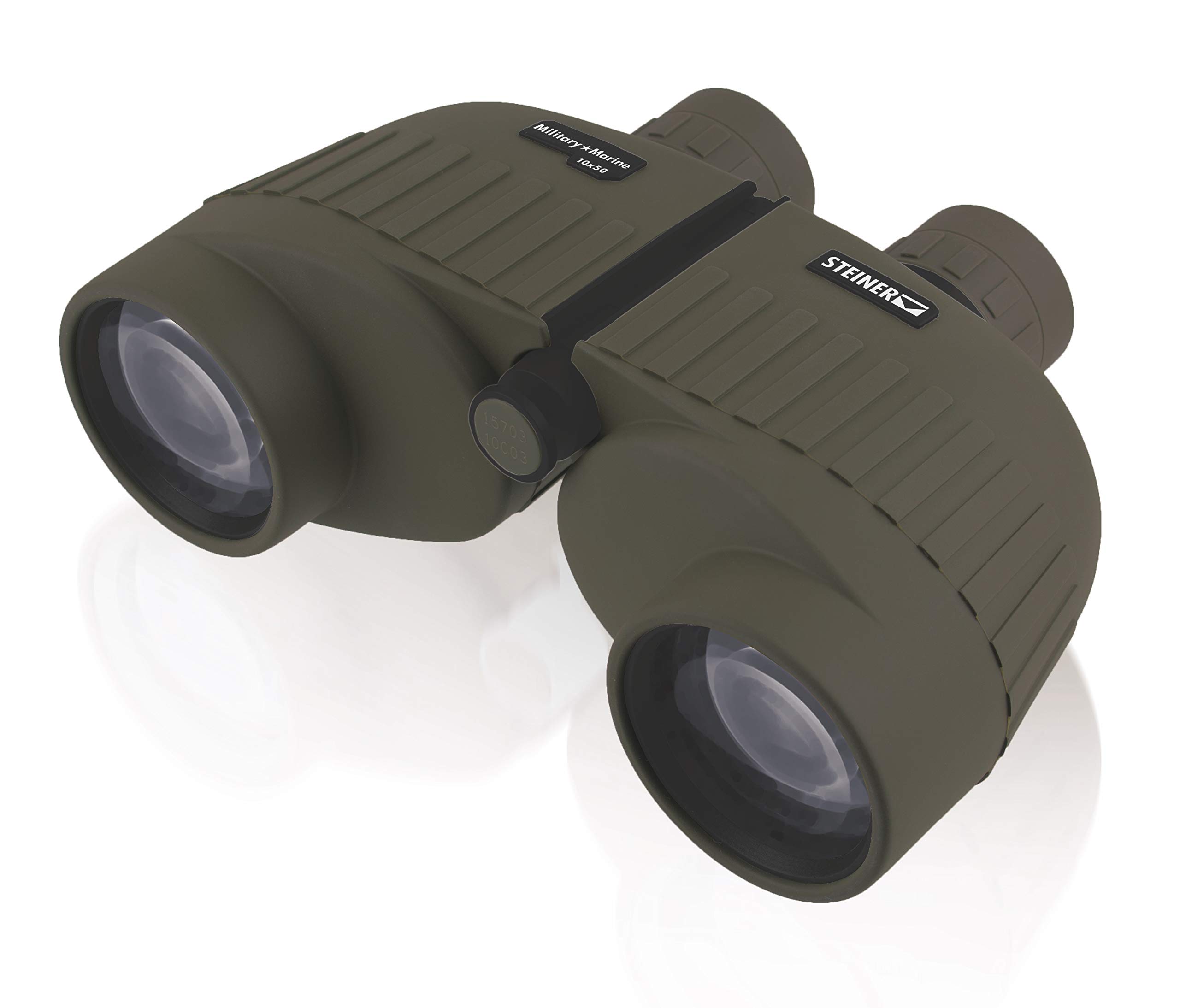 Steiner Military-Marine 10x50mm Binoculars – High-Power Tactical Optics with Sports-Auto-Focus, 50mm Objective Lenses, Waterproof, and Heritage Warranty
