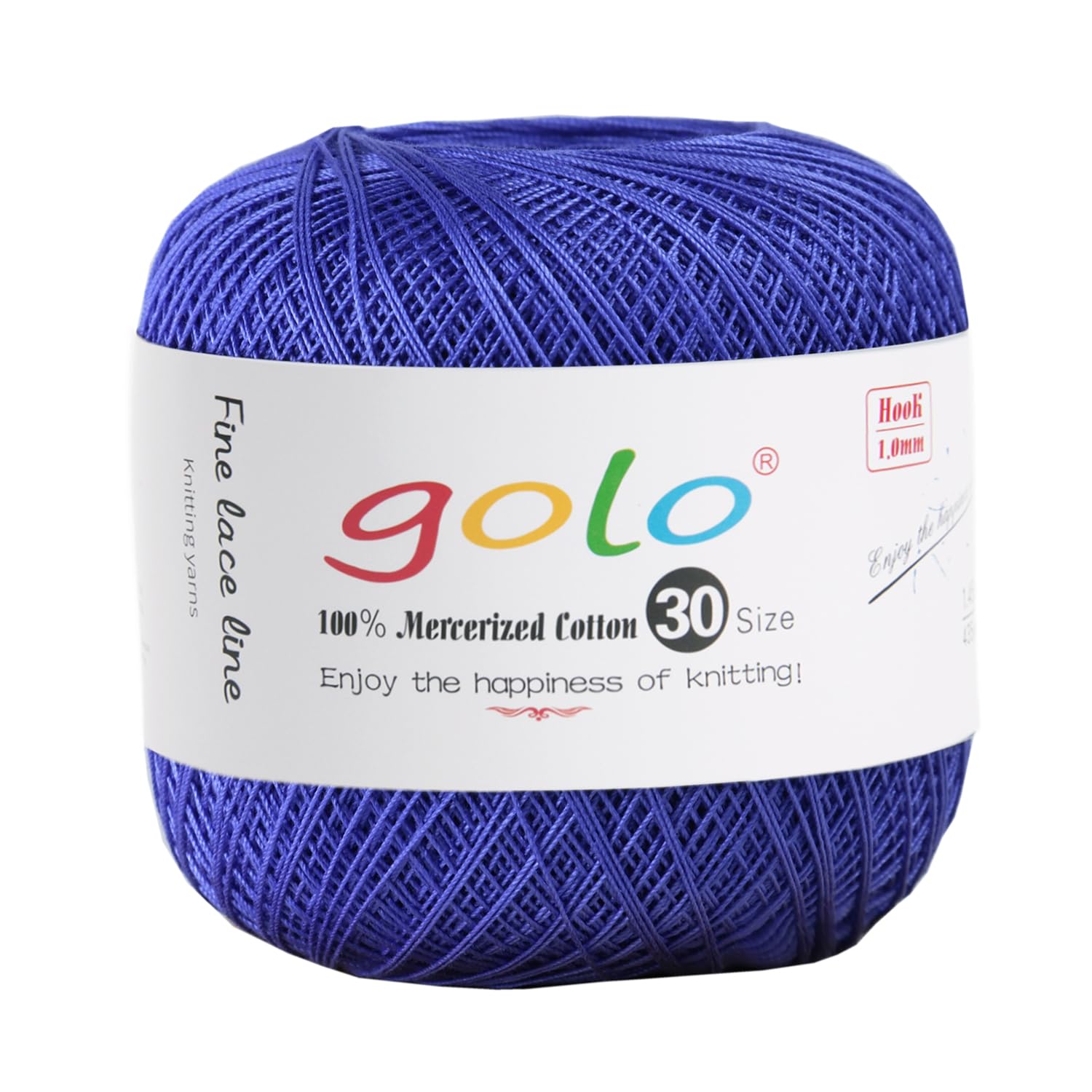 golo Crochet Thread Size 30 Yarn for Hand Knitting Lace Yarn Crochet Yarn for Crocheting — image 1