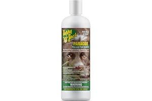 Happy Jack Paracide Flea & Tick Shampoo and Treatment for Dogs & Cats, Flea and Tick Prevention for Pets, 8 oz