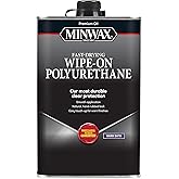 Minwax Oil-Based Wipe-On Polyurethane, 1 Quart, Satin