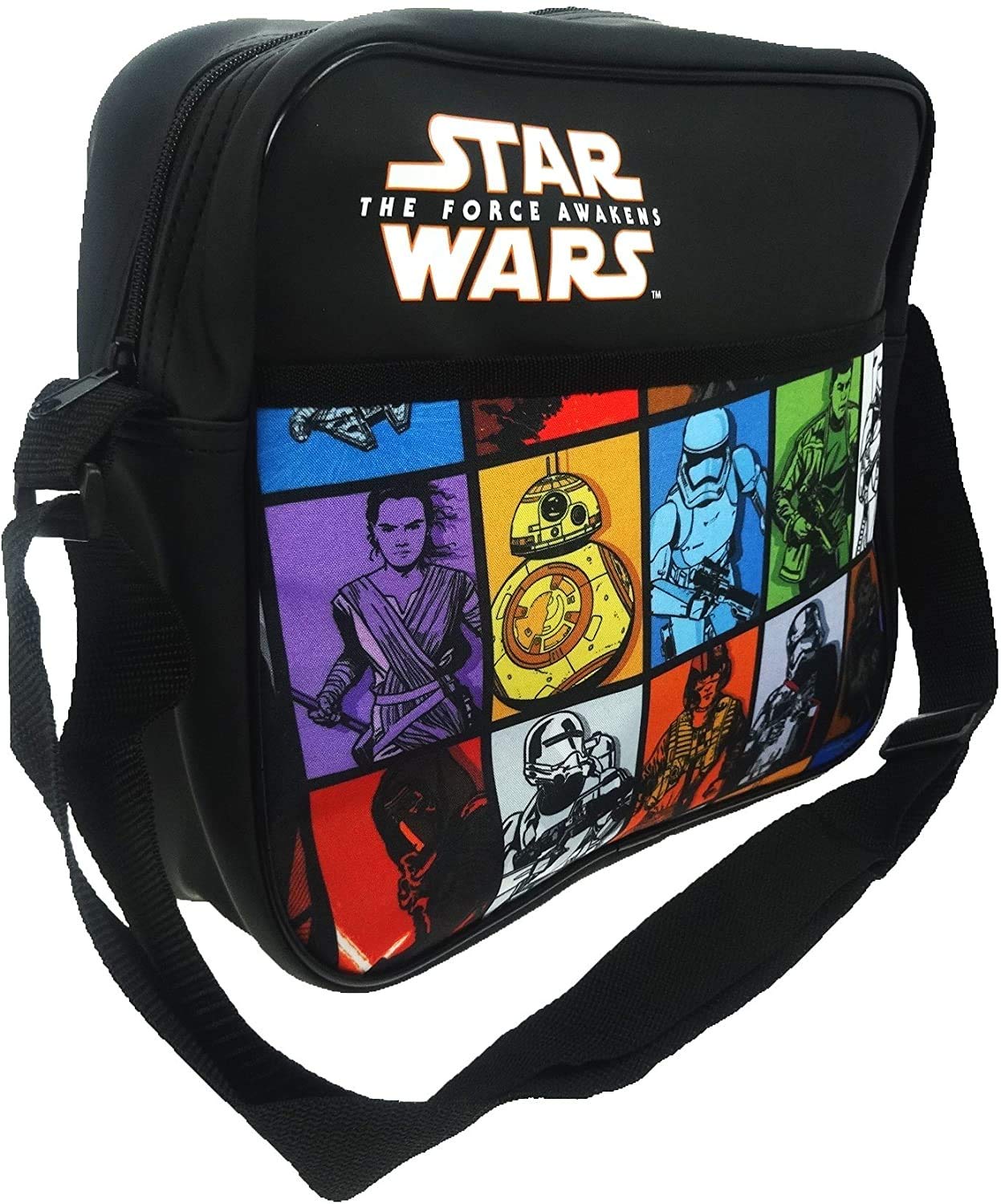 Star Wars TMSTAR001049 Boy Junior Retro Courier Multi Despatch Bag