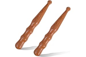 Shimmeroo 2Pcs Acupoint Massage Pen,Wooden Acupressure Pen,Traditional Pressure Point Tool for Relaxing Body Hand Foot