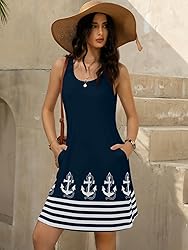 LUXVEER Women's Summer Dress 2025 Sleeveless