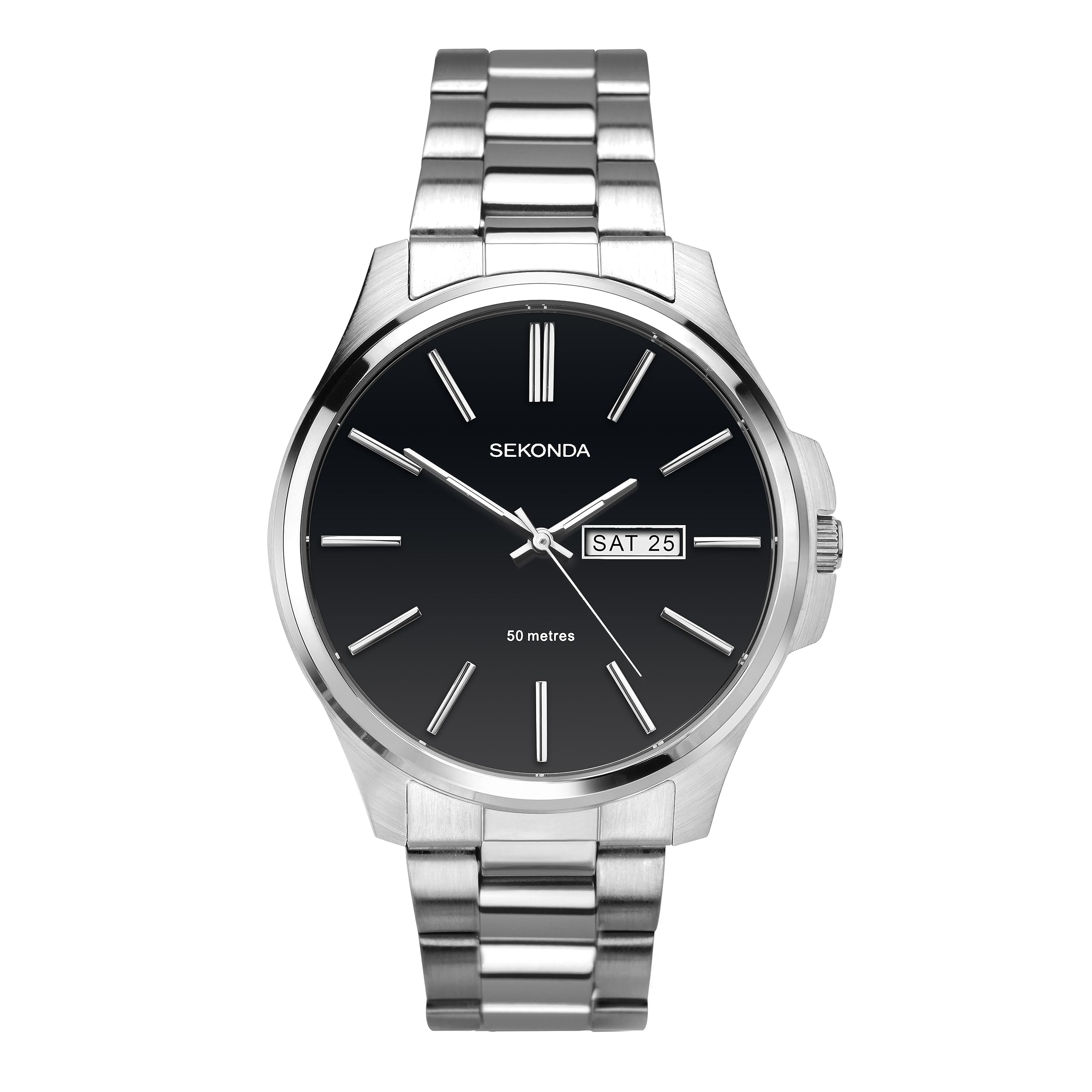 Sekonda 3381 Watch, Silver, Bracelet
