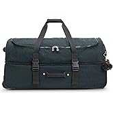Kipling Women's Teagan L Wheeled Duffle Bag, Multifunctional, Roomy Interior, Nylon Travel Suitcase