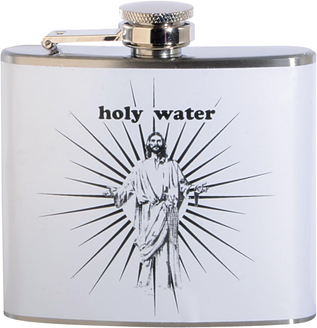 Holy Water 5 oz. Stainless Steel Flask Flasks