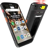 Arrvel Android 15 Barcode Scanner F2, 6-Inch Handheld PDA with Zebra SE4710 | IP67 Rugged, 4.92 FT Drop Tested, 5050mAh Battery, GMS Certified, 4G LTE &amp; Dual-Band WiFi, for Warehouse Inventory