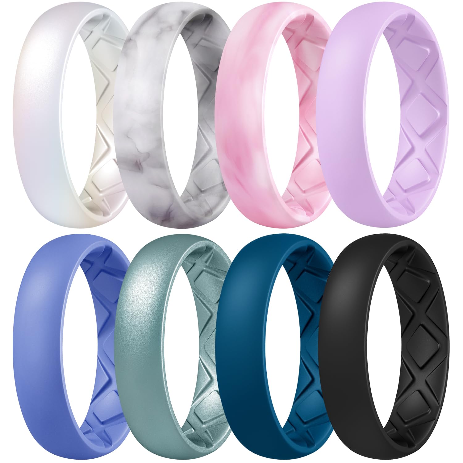 Egnaro Women’s Silicone Engagement Rings, Inner