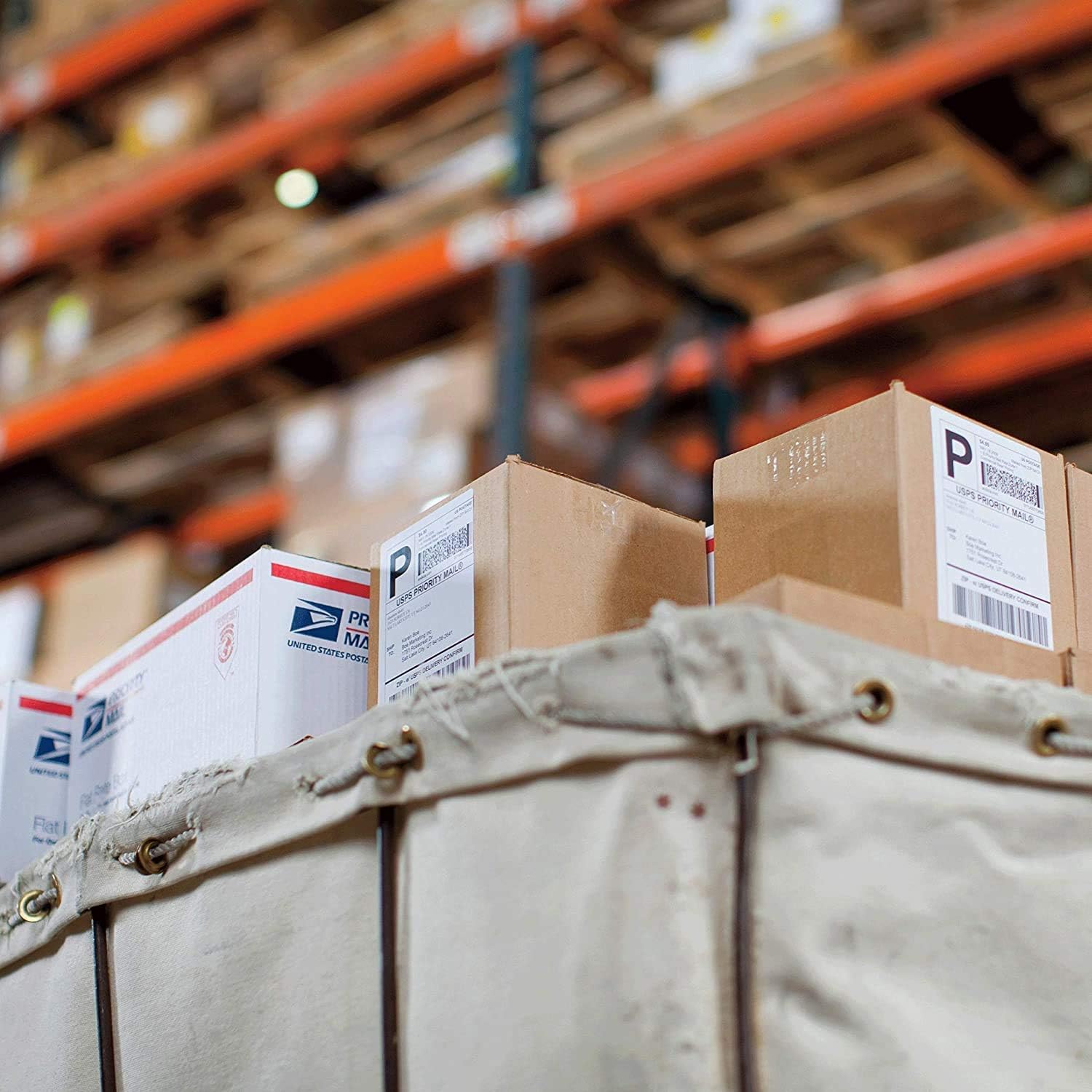 DYMO LabelWriter Shipping - Shipping labels - black on white - 4 in x 6 in - 220 label(s): Office Products