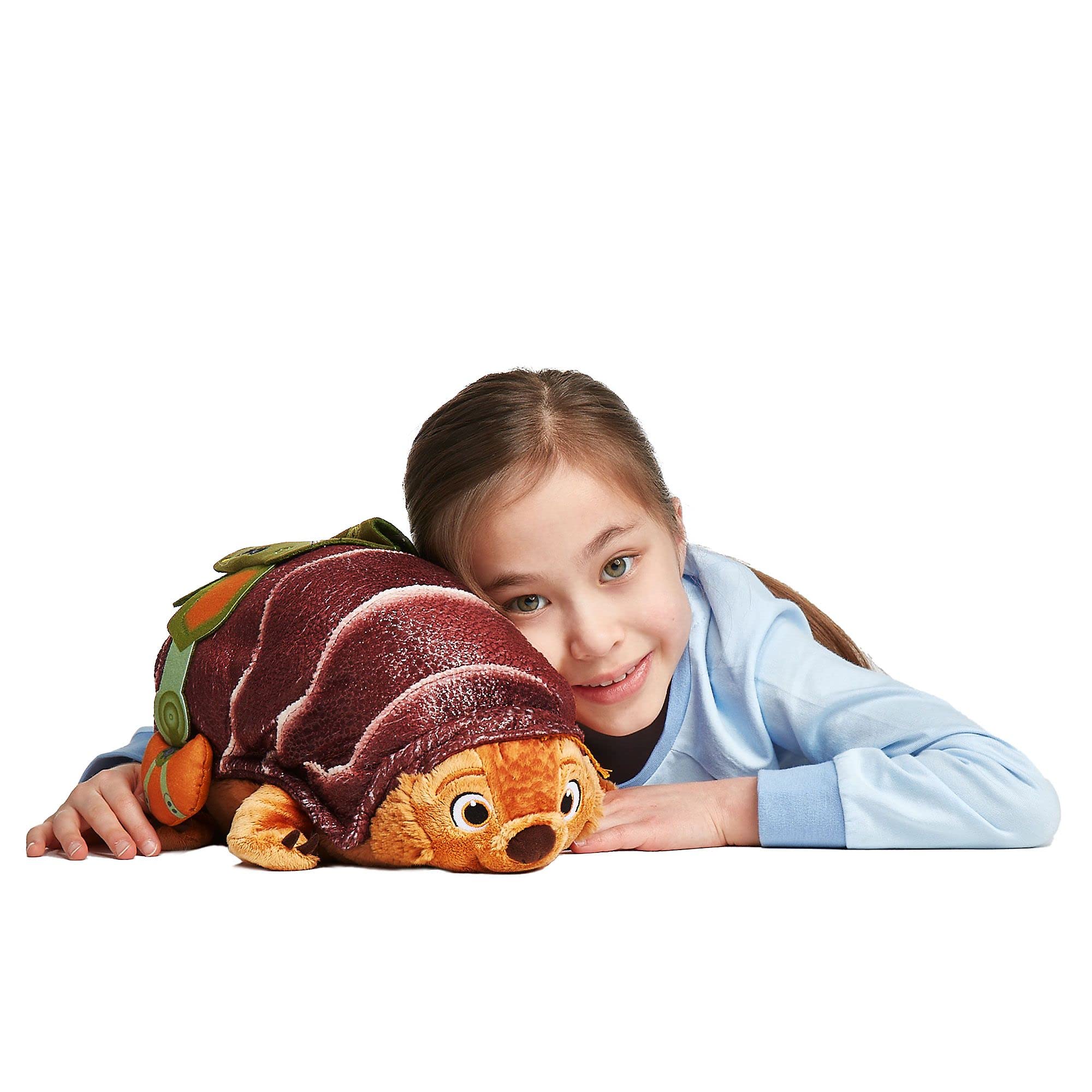 Disney Store Official Tuk Tuk Medium Soft Plush Toy, 37cm/14”. Raya and the Last Dragon. Cuddly Character with Embroidered Details and a Fluffy Finish, Suitable for All Ages