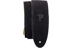 P PERRI'S LEATHERS LTD. Perri's Leather Ltd. Soft Suede Adjustable Guitar Straps