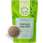 Worldwide Botanicals French Chicory Root, 1 Pound - Brew Like Coffee, Blend Roasted Chicory Root With Coffee, Prebiotic, Acid Free, Caffeine Free, Kosher