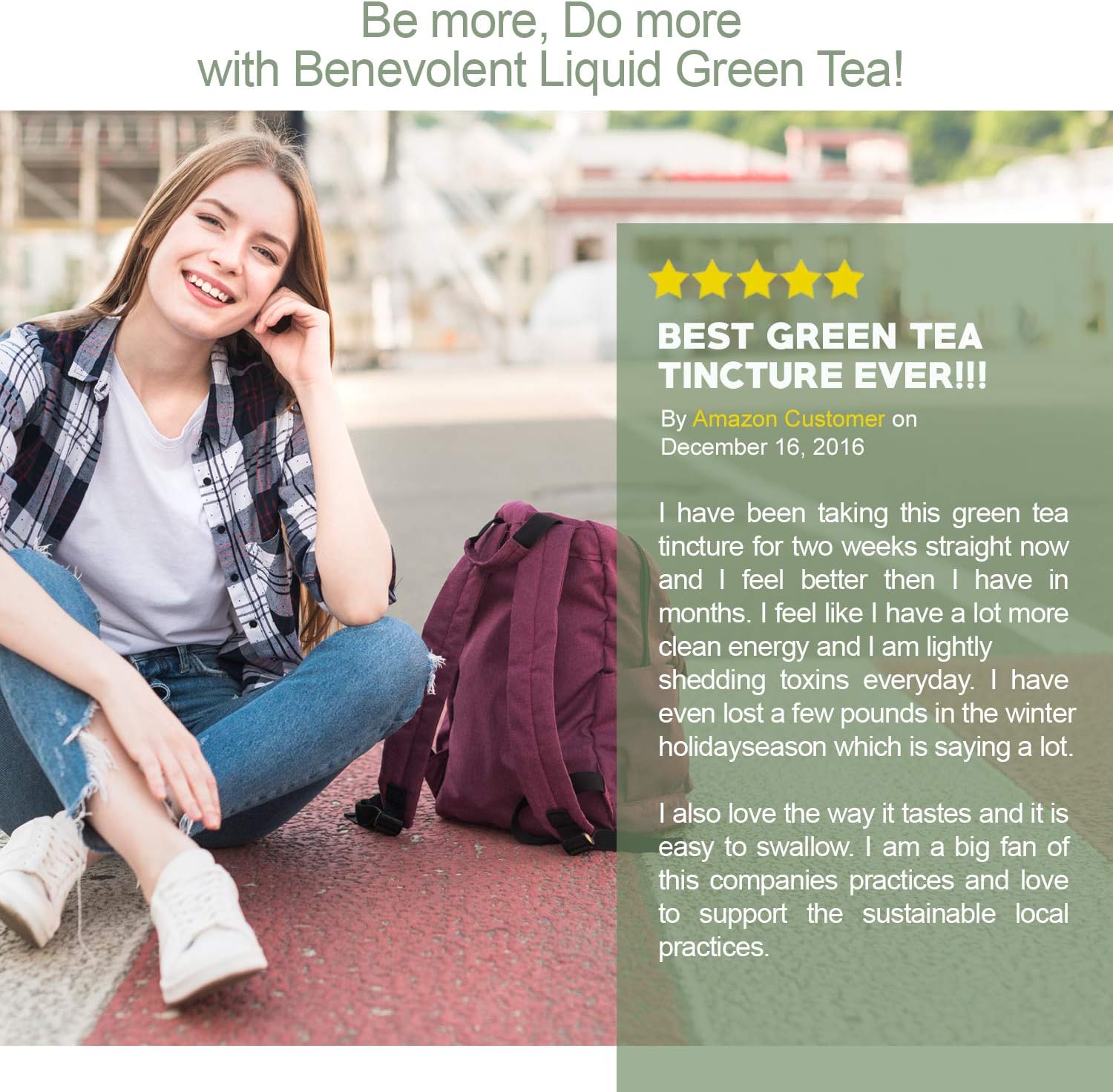 Green Tea Fat Burner - with EGCG Green Tea Extract Liquid, Max Potency for Weight Loss Support & Energy, 10 Cups of Green Tea Natural Antioxidants Polyphenols & Caffeine Non-GMO Alcohol & Gluten Free: Health & Personal Care