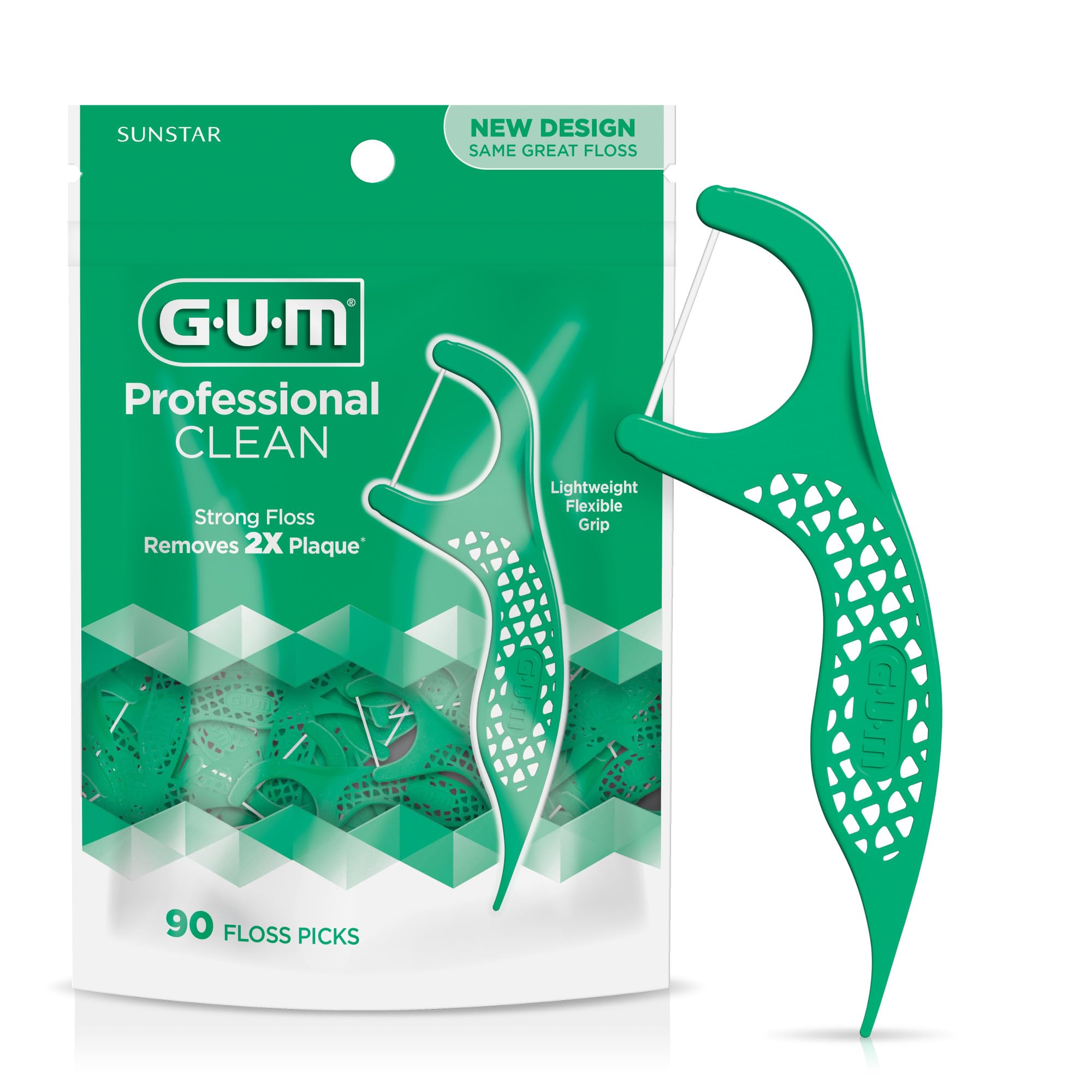 Sunstar 893F GUM Mint Flavor Professional Clean Flosser