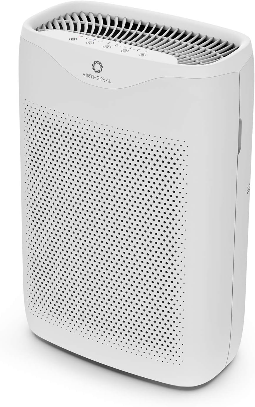 Airthereal APH230C Air Purifier with True HEPA 3 Filtration Stage Filter - Eliminates Pollen, Dust, Fire Smoke, Pet Dander - Quiet Operation, 100% Ozone Free, 315 Sq.Ft - Pure Morning