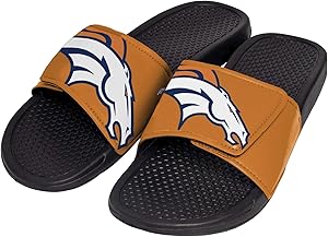 FOCO NFL Unisex - Big Logo Slide Flip Flops Sandals