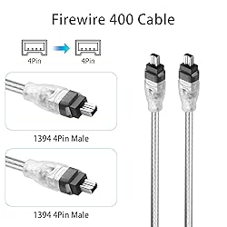 YAODHAOD FireWire 400 Cable IEEE 1394 Firewire 4