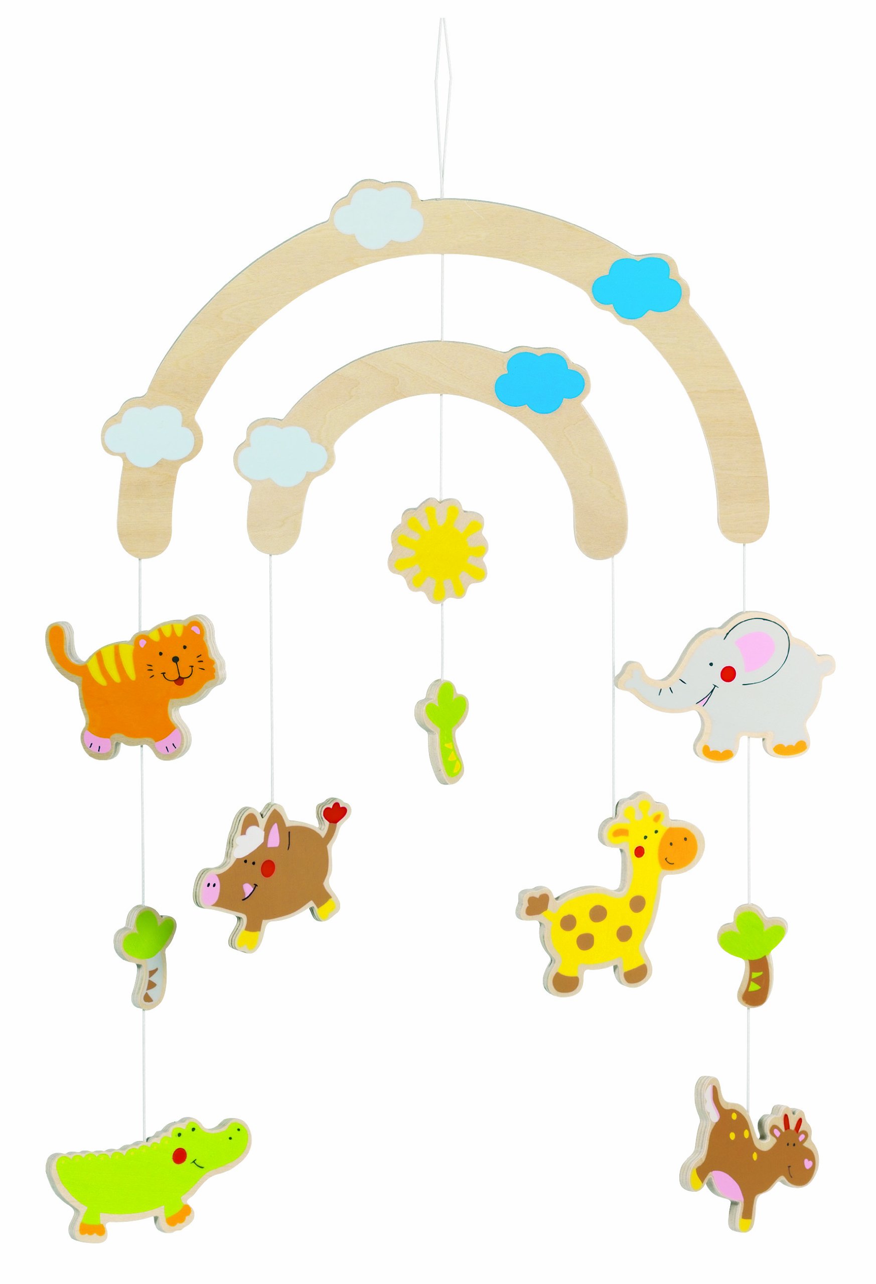 Goki Mobile Jungle Friends Hanging Toy