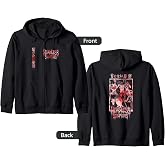 Junji Ito Headless Sculptures Back Print Zip Hoodie