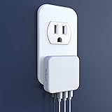 Nekmit USB C Charger, Thin Flat 35W 4-Port Wall Charger with One 18W Power Delivery PD 3.0 and 3 USB Port for iPad Pro, iPhone 11/ Pro/Max/XS/Max/XR/X, Pixel, Galaxy and More