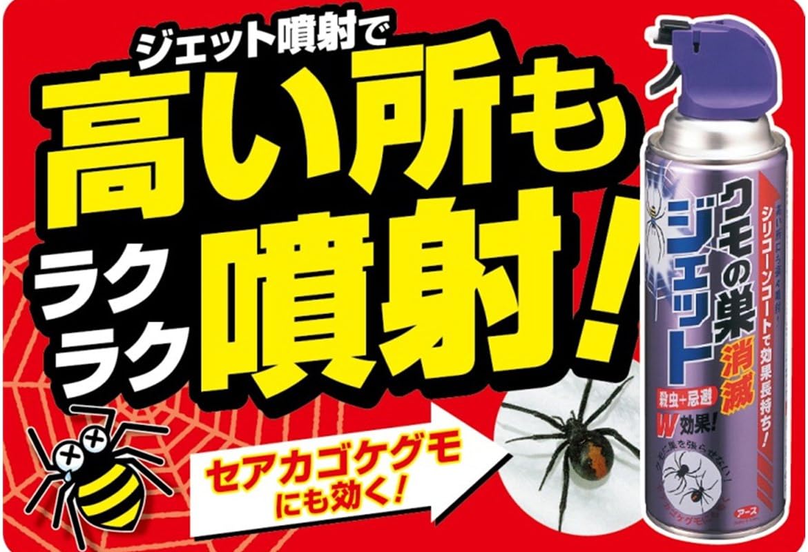 蜘蛛 の 巣 対策