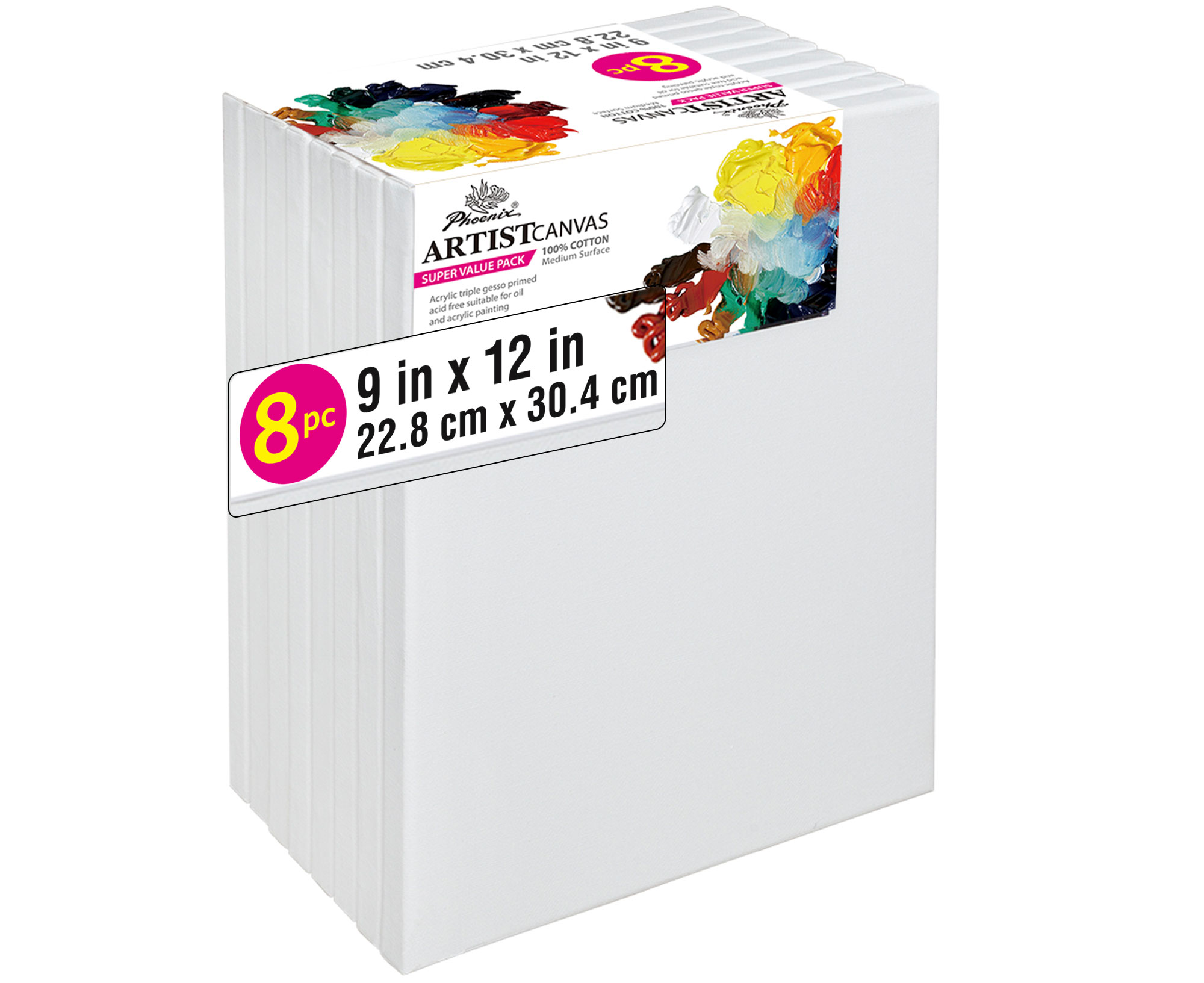 6 PHOENIX+Pre+Stretched+Canvas+Painting