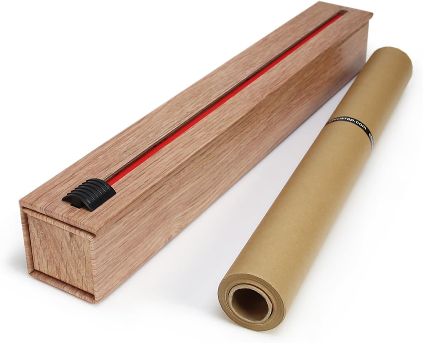 ChicWrap Wood Grain Parchment Paper Dispenser with 15"x 41