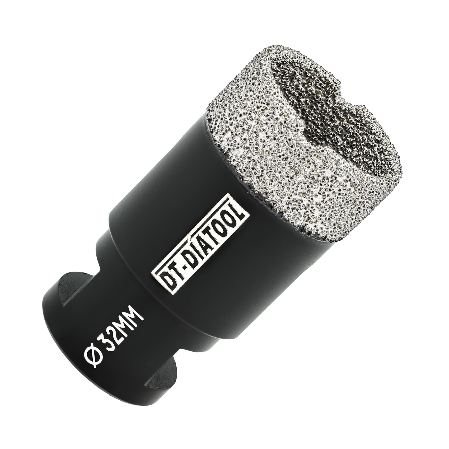 DT-DIATOOL Diamond Drill Bit 32mm Hole Saw for Dry Drilling Tile Porcelain Marble Ceramic Granite