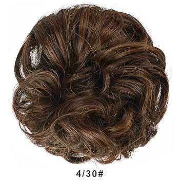 Buy Barsdar Wavy Curly Messy Bun Updo Hairpiece Scrunchy Scrunchie