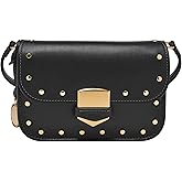 Fossil Women's Lennox Leather Large or Small Flap Crossbody Purse Handbag For Women