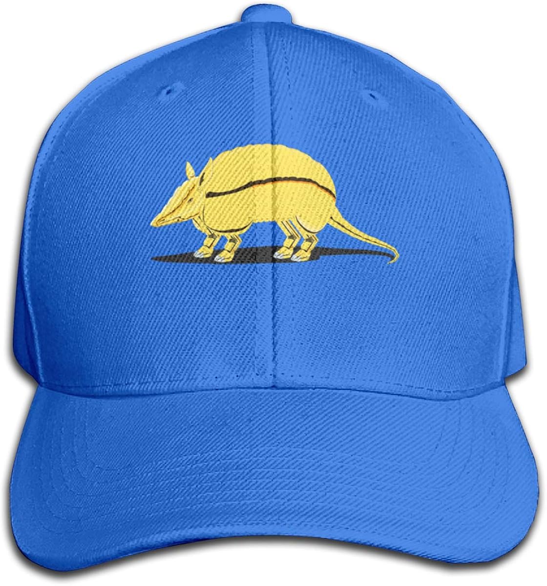 Men Baseball Cap Golden Armadillo Solid Color Peaked Hats Adjustable at