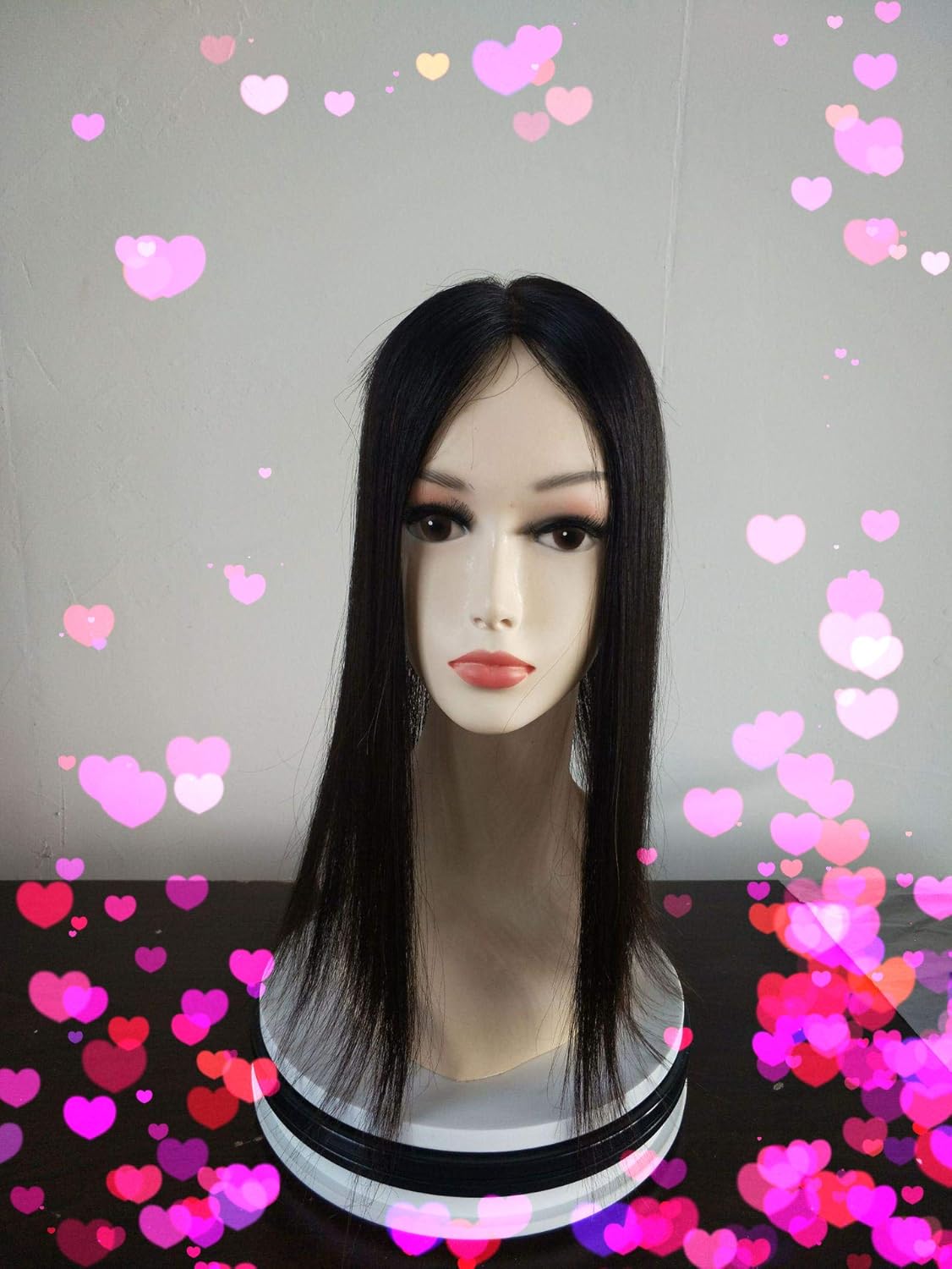 Yudit Human Hair Toppers Clip In Crown Piece For Women With Thinning Hair Natrual Part Invisible Silk Base 4 4