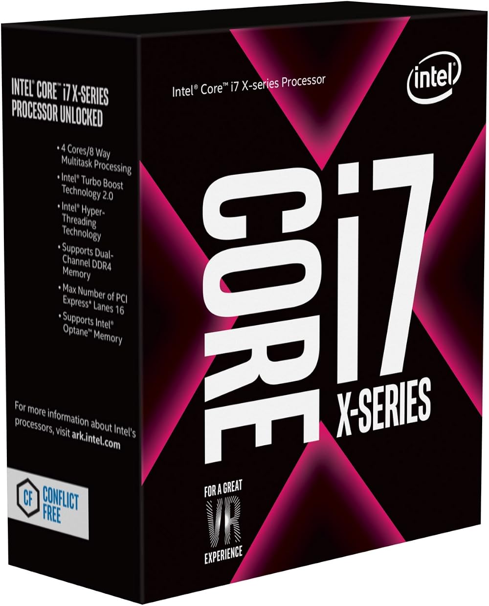 Intel Core i7-7740X 4.3GHz LGA 2066 CPU Processor - 4 Cores 8 Threads X299