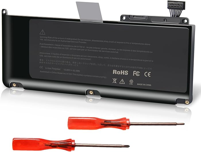 Futurebatt A1331 Battery for Apple MacBook Unibody 13" A1342 Late 2009 / Mid 2010