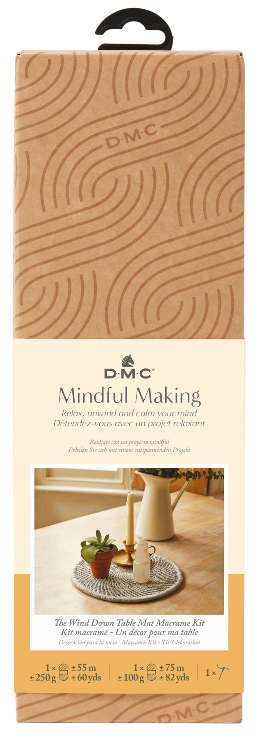 DMC Mindful Making Tranquil Wall Hanging Macramé Kit