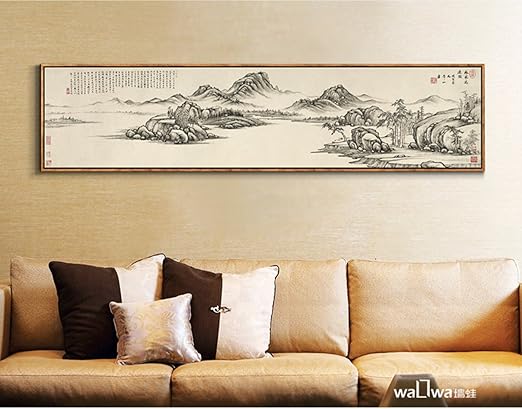 Abm Cartel De La Pared Bella Arte De La Pared Enmarcada Lona