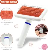 Crafterlife 6pcs Rabbit Grooming Kit Red with Brushes Nail Clipper view 4