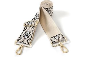 PAXMATE Purse Strap Wide Replacement Crossbody Strap Handbag Guitar Strap Purse Shoulder Strap Adjustable