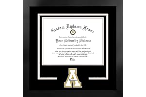 Campus Images NCAA unisex Spirit Diploma Manhattan Black Frame with Bonus Lithograph (value savings $59)