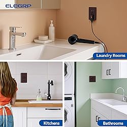 ELEGRP GFCI Outlet 15 Amp, Self-Test GFI Electrical